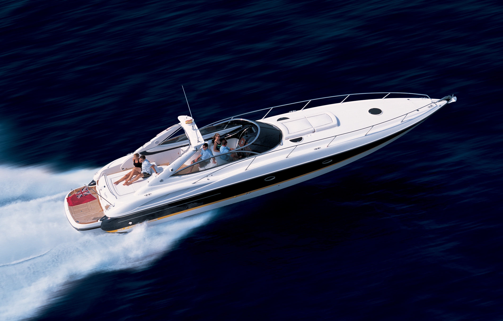 Crewed Motor Yacht Sunseeker Superhawk 50