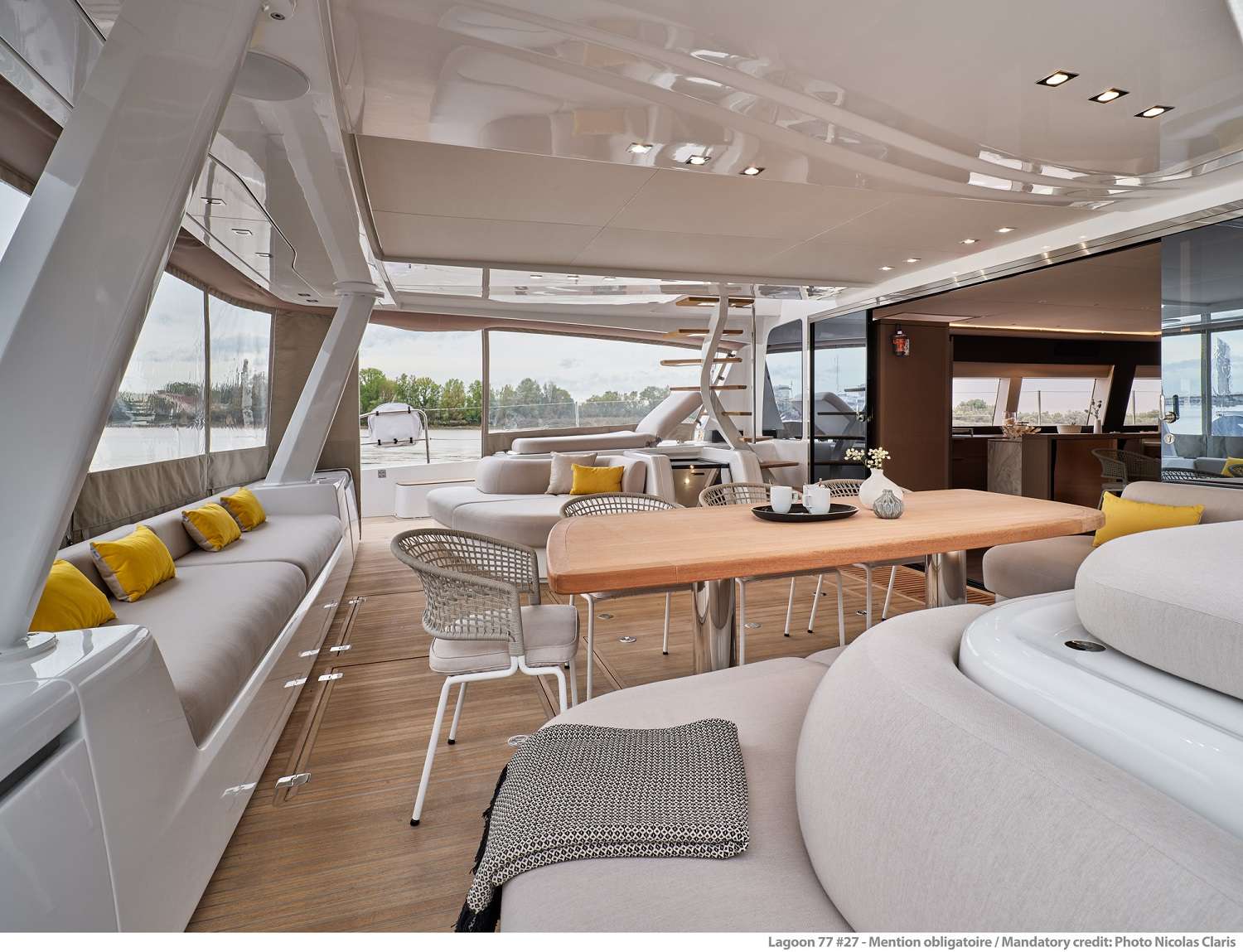 Luxury Crewed Catamaran SYLENE photo 6