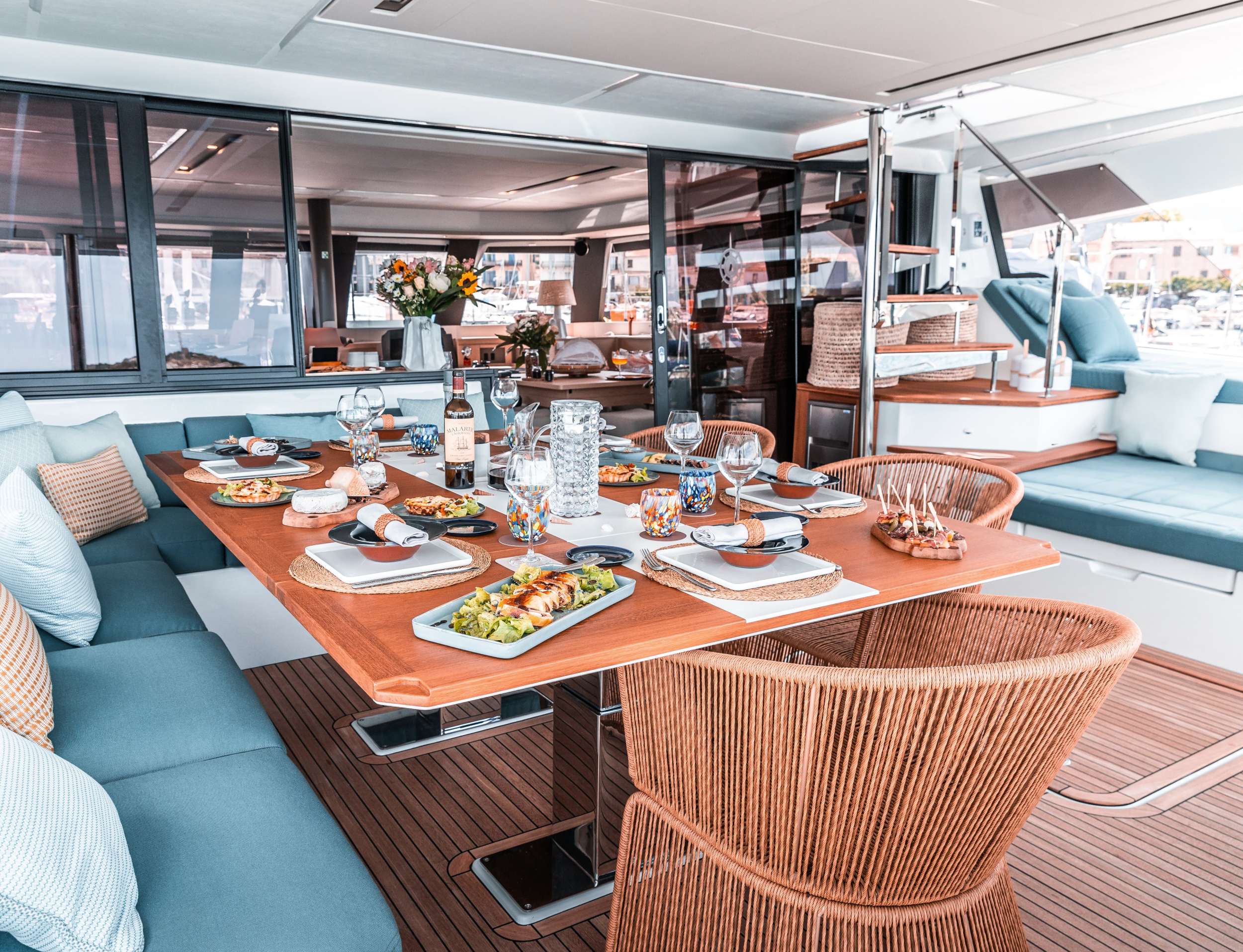 Luxury Crewed Catamaran THE BLUE DREAM photo 4