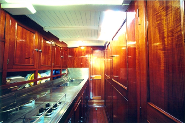 Crewed Sailing Yacht THE BLUE PETER photo 5