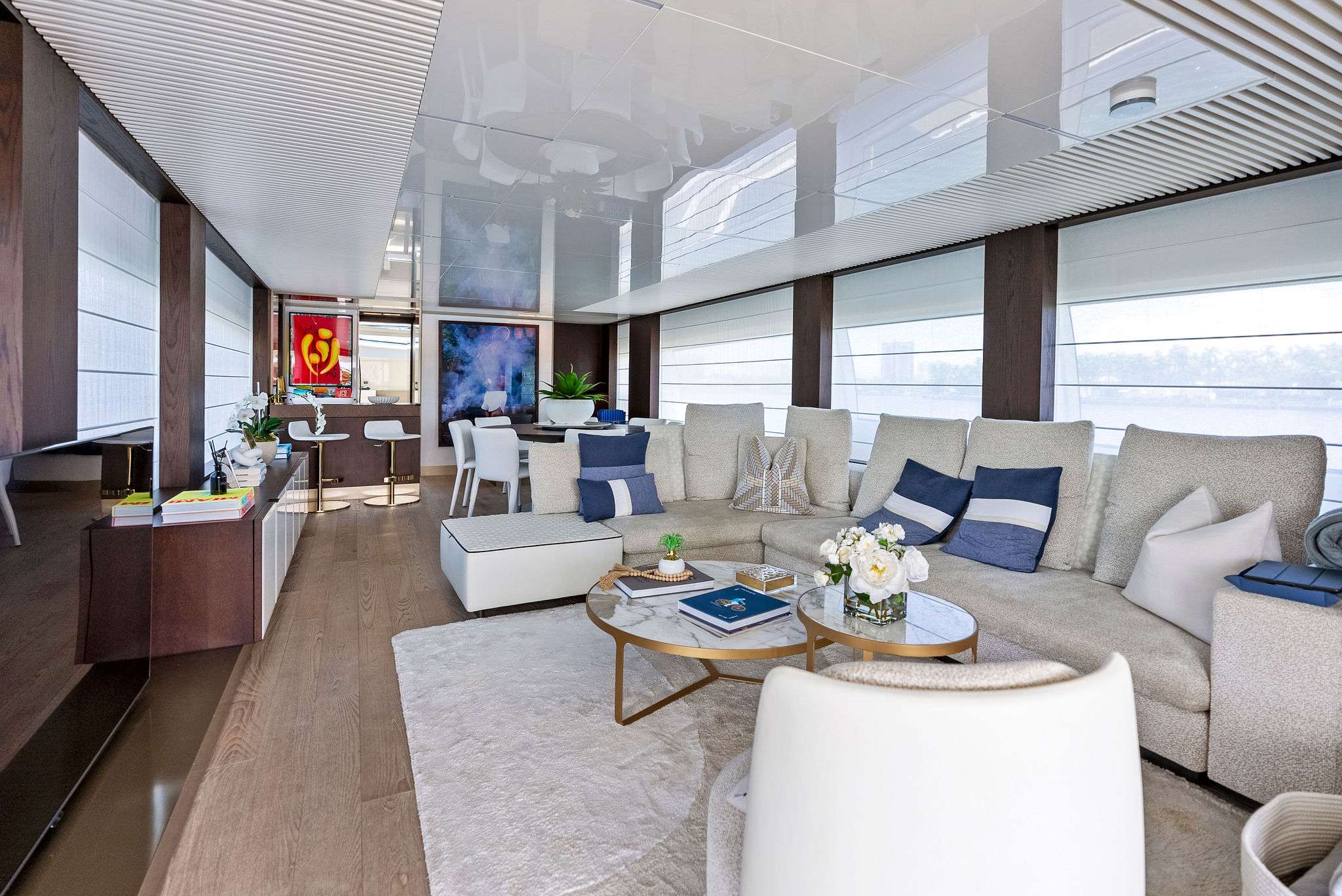 Luxury Crewed Motor Yacht THE BRASS RING photo 3