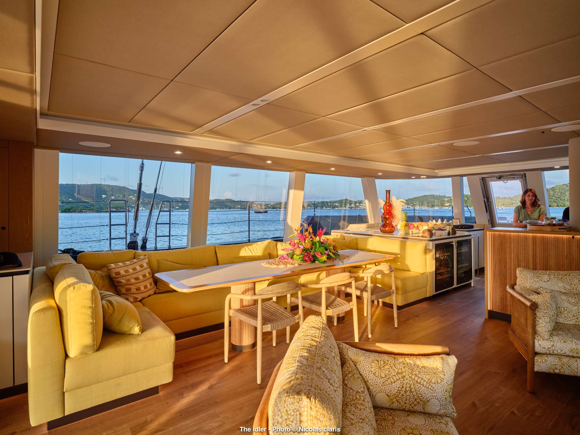 Luxury Crewed Catamaran THE IDLER photo 7