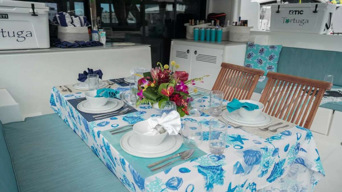 Luxury Crewed Catamaran TORTUGA photo 6