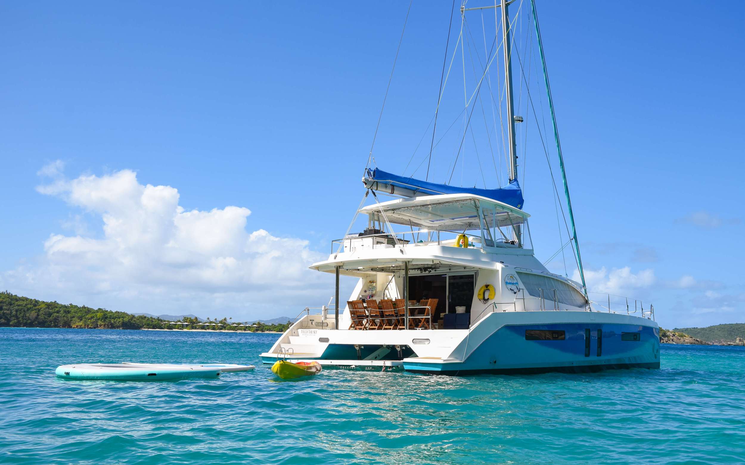 Luxury Crewed Catamaran TOUCH THE SKY photo 3