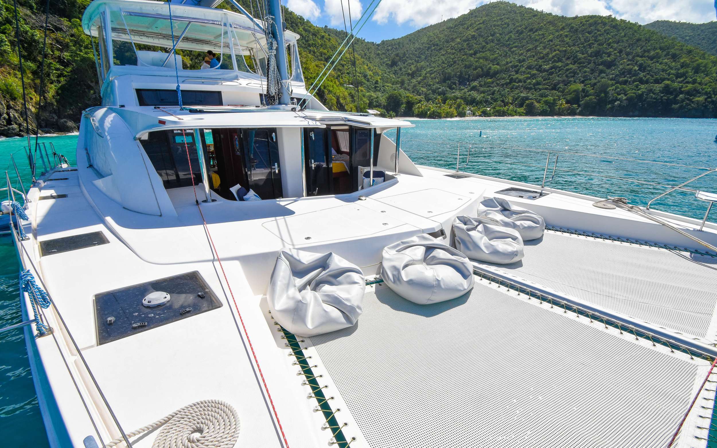 Luxury Crewed Catamaran TOUCH THE SKY photo 8