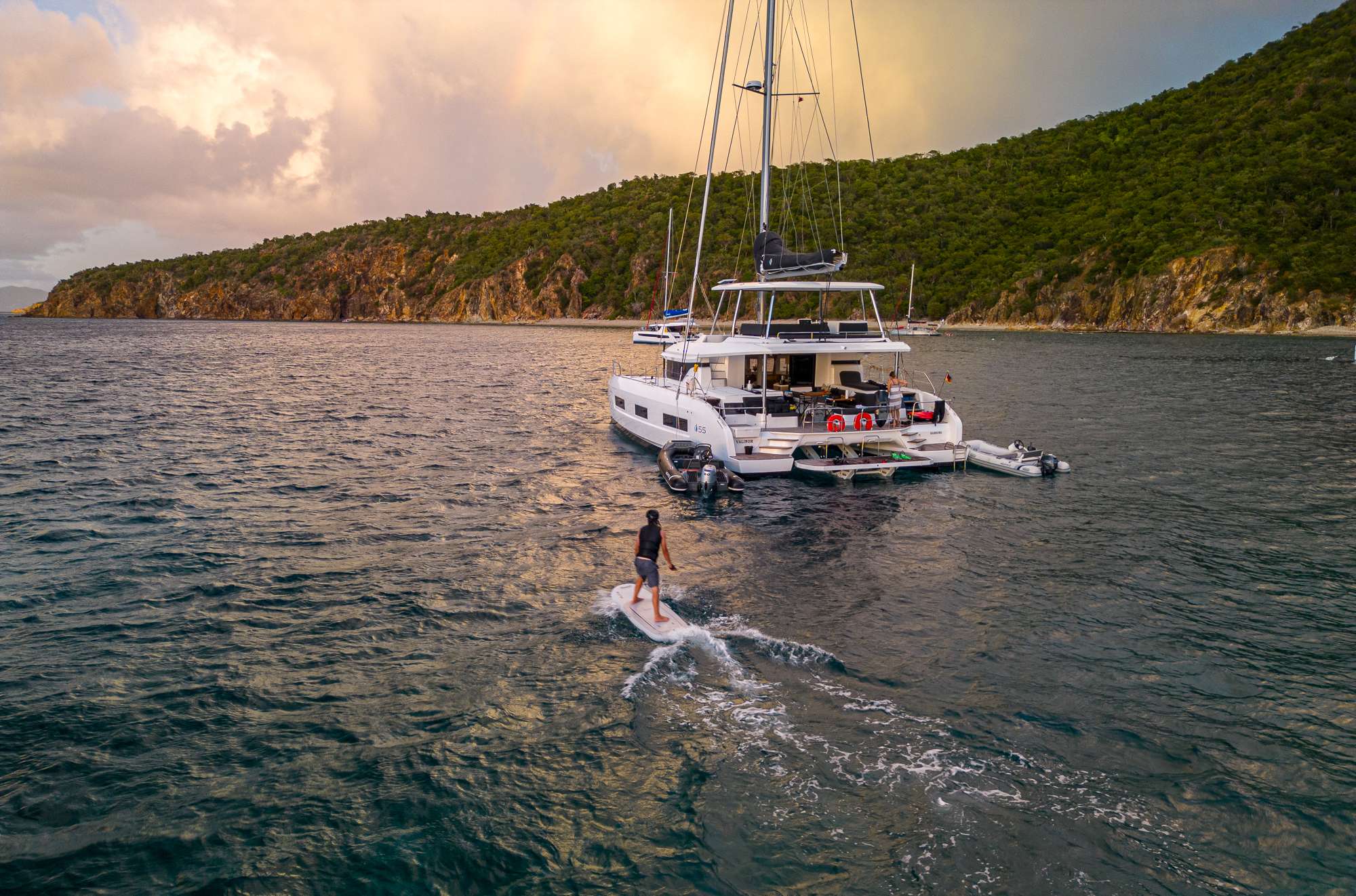 Luxury Crewed Catamaran VALINOR Winter photo 3
