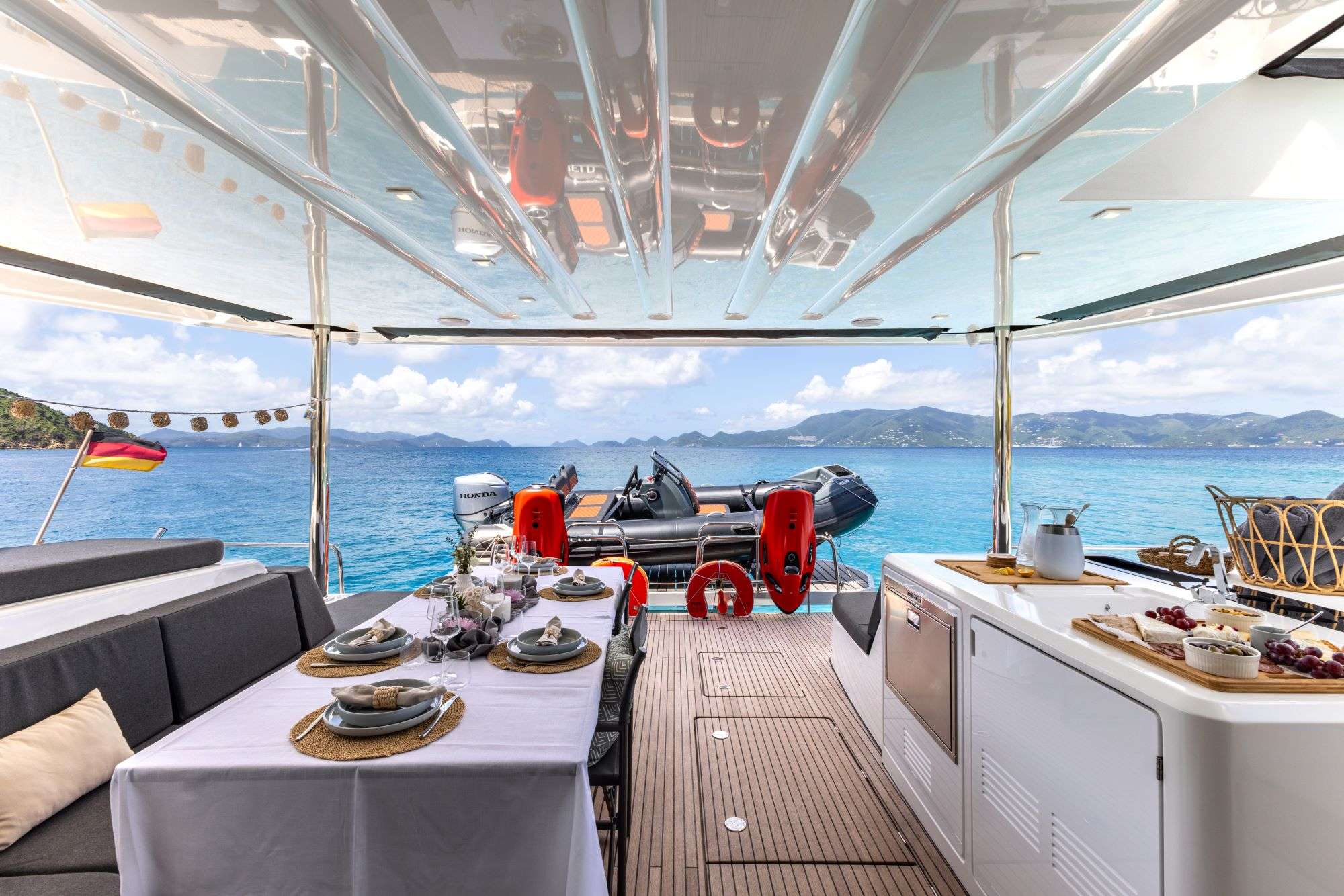 Luxury Crewed Catamaran VALINOR Winter photo 6