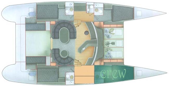 Crewed Catamaran MISS ELIZABETH photo 3