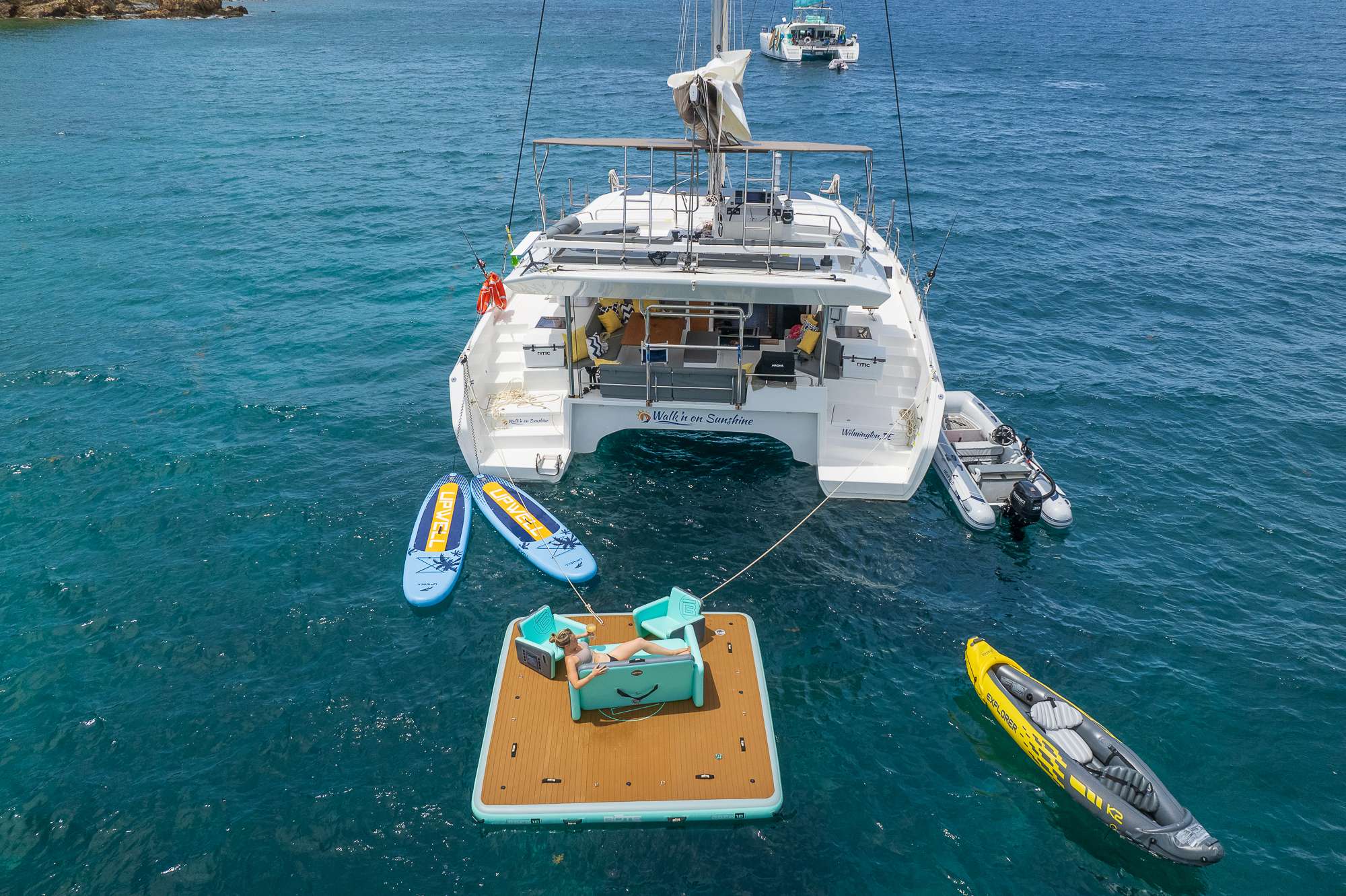 Luxury Crewed Catamaran WALK`N ON SUNSHINE photo 5