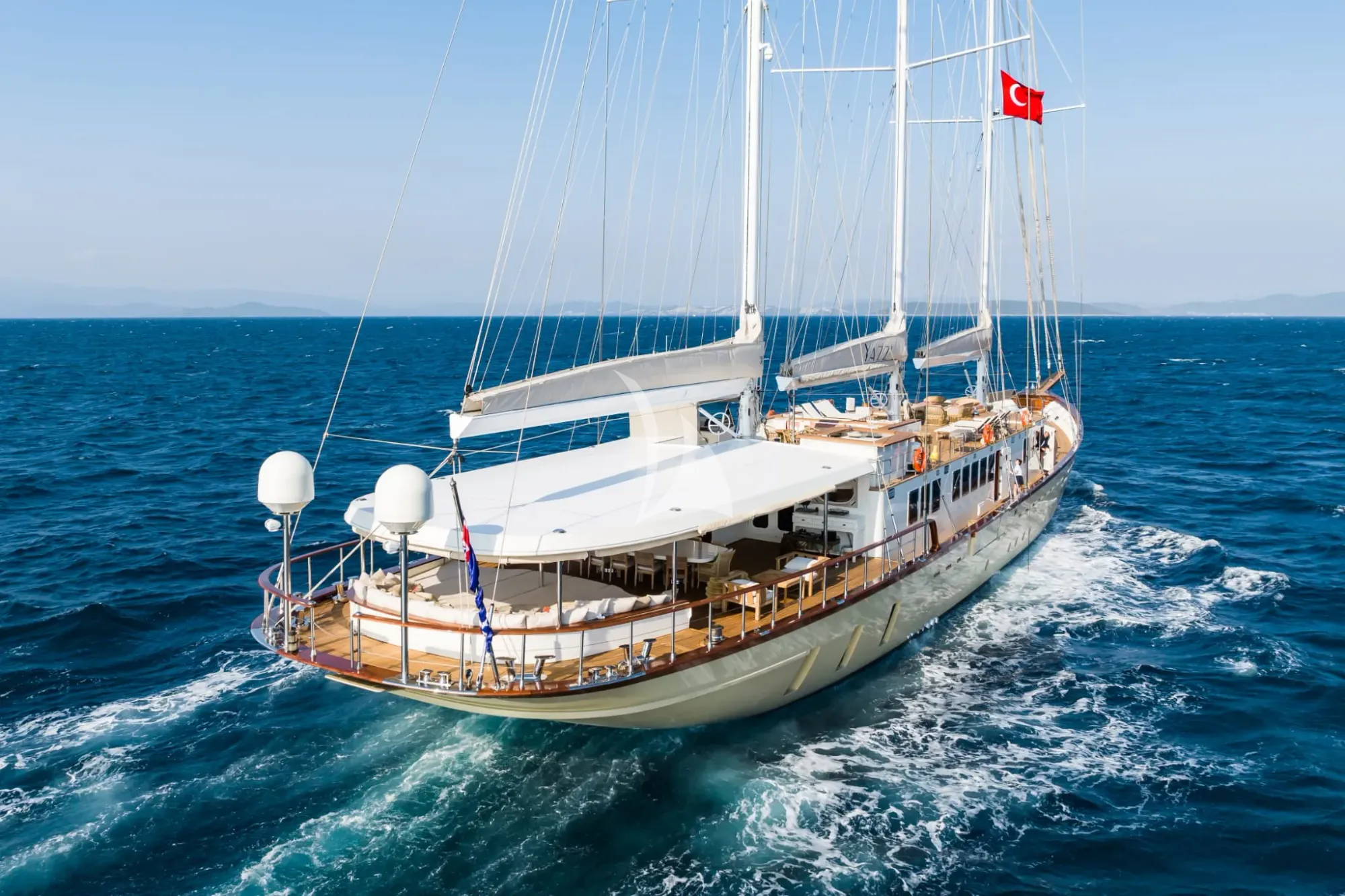 Luxury Crewed Sailing Yacht YAZZ photo 3