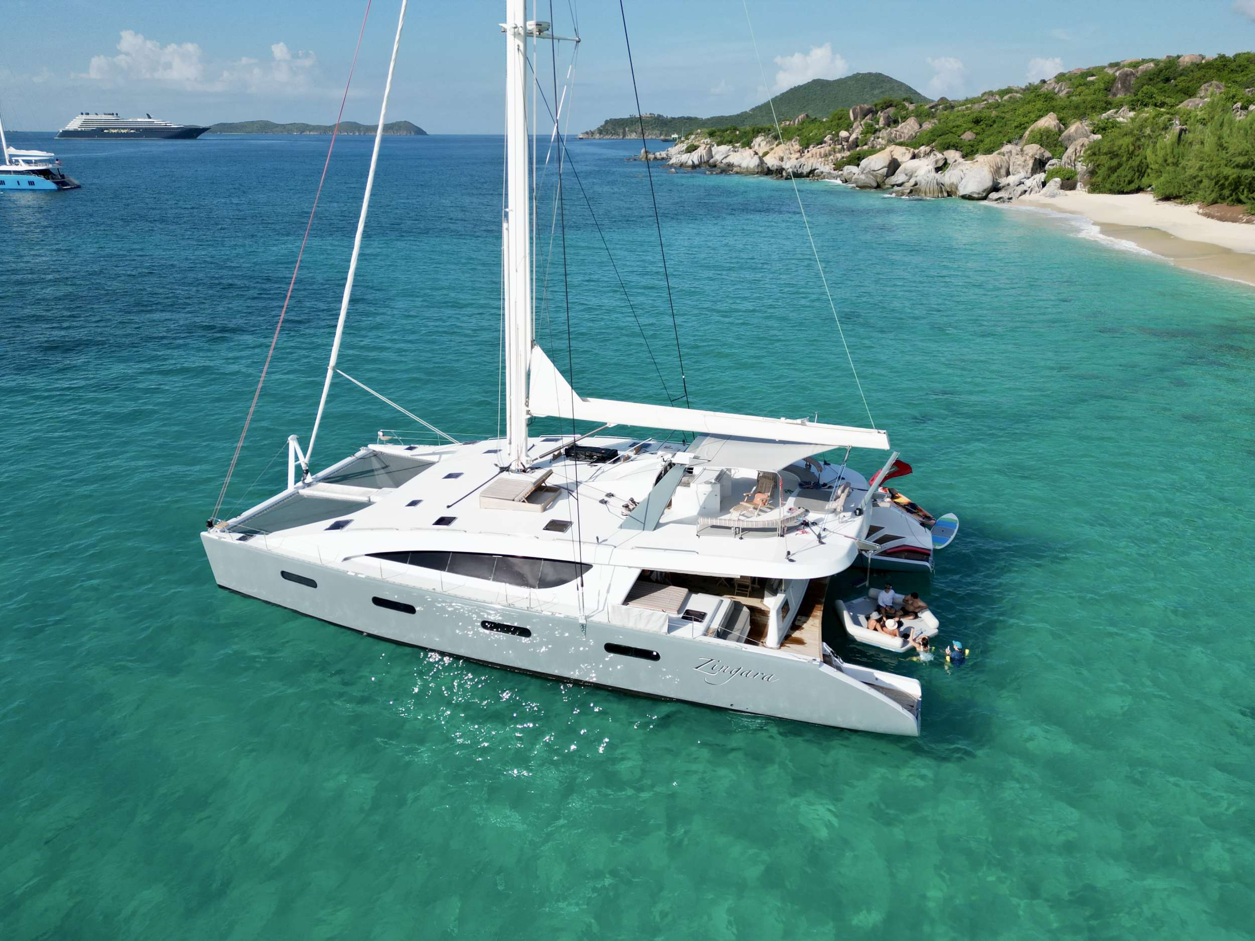 Luxury Crewed Catamaran ZINGARA photo 3