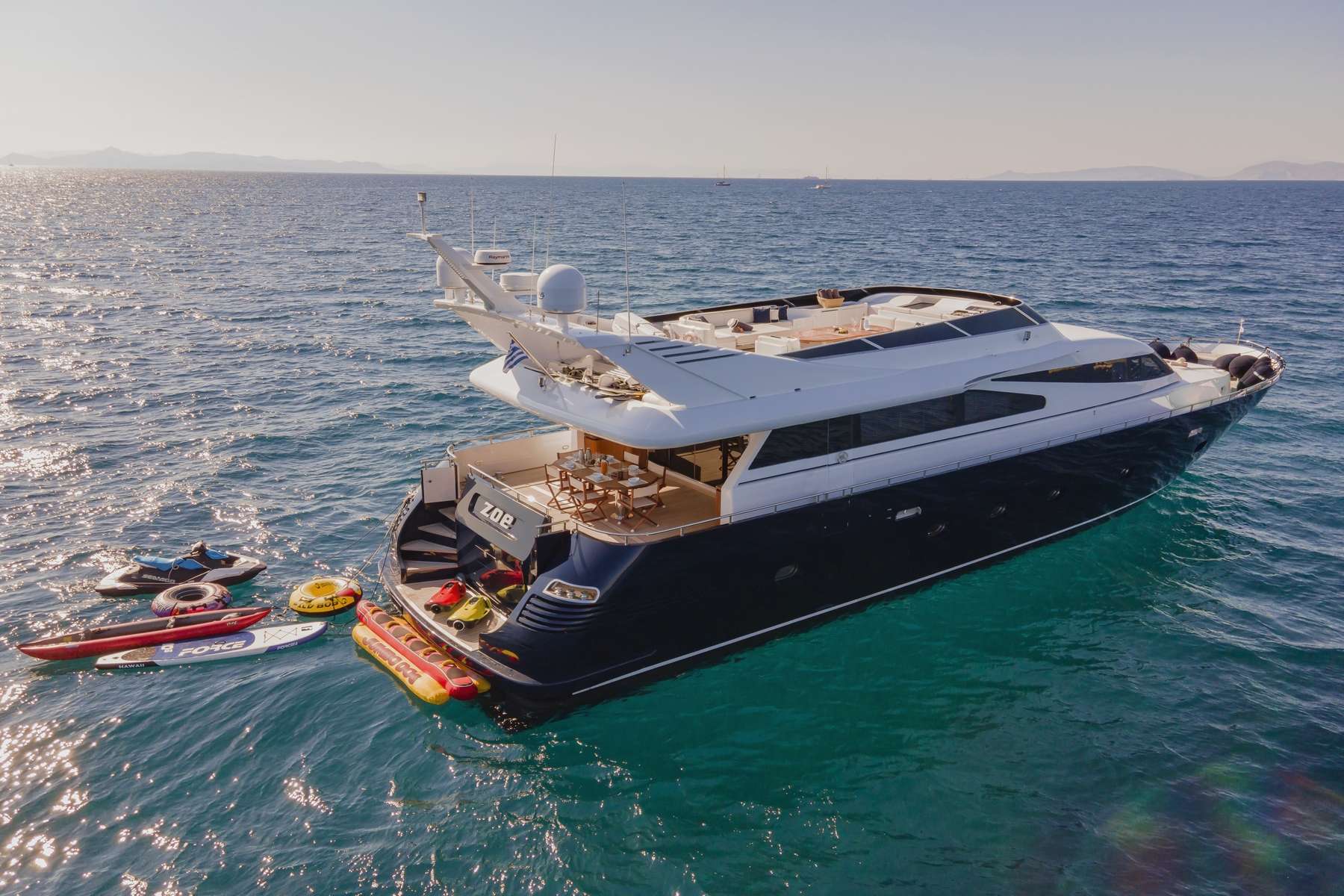 Luxury Crewed Motor Yacht ZOI photo 3